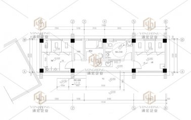 晉安移動(dòng)公廁平面圖紙